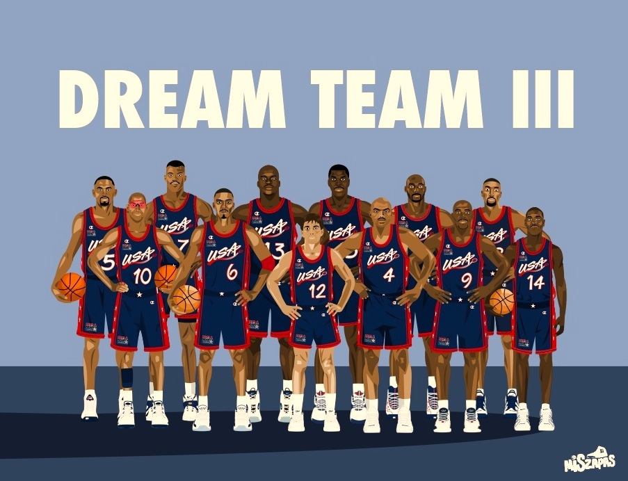1996 dream team jersey